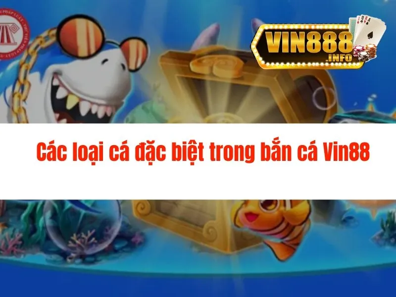 Các loại cá đặc biệt trong bắn cá Vin88